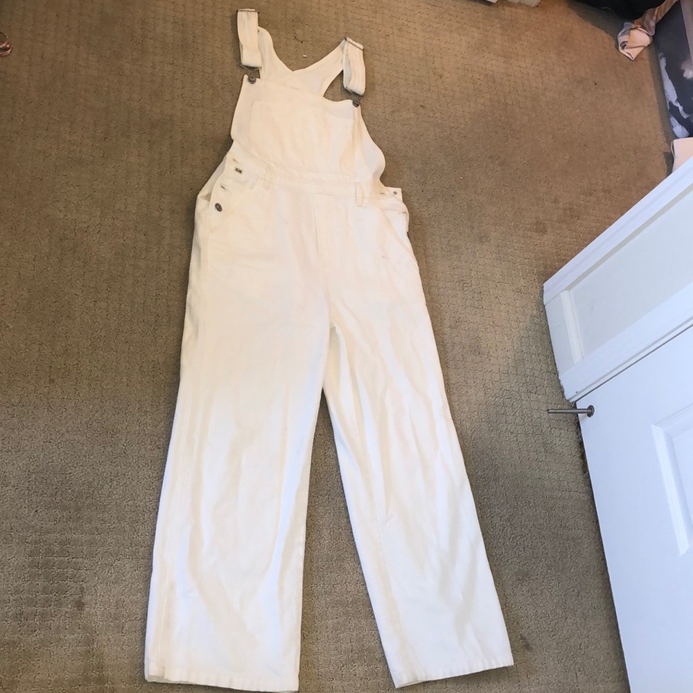 Citizens of Humanity White Overalls. New!